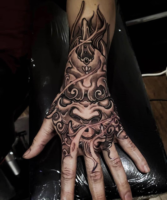 Hand Tattoos For Men Dragon