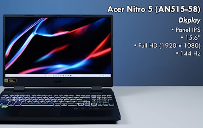 Acer Nitro 5: Gaming Optimal dengan Prosesor Intel Core i5-12500H dan Nvidia GeForce RTX 3050