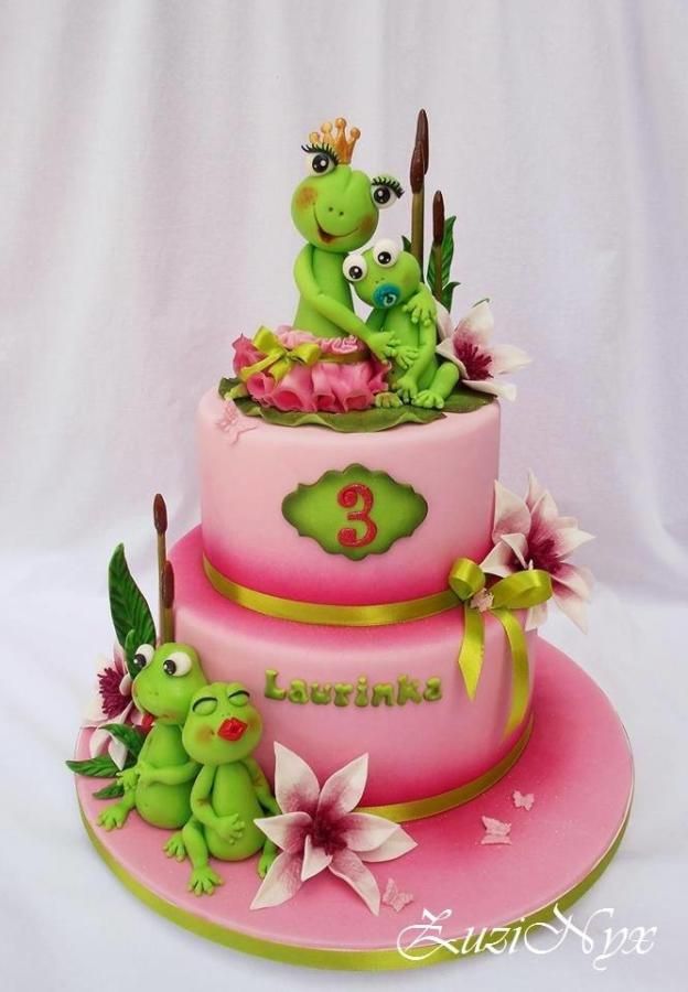 frog cake