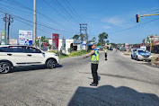 Sat Lantas Polres Subulussalam Cegah Kemacetan di Libur Panjang Isra Miraj dan Imlek