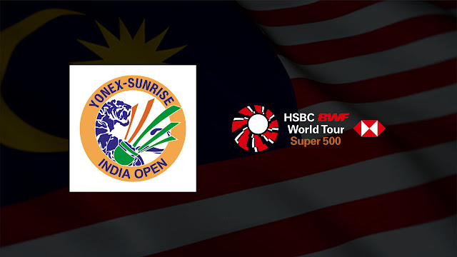 Senarai Pemain Malaysia Dalam Kejohanan Badminton Yonex-Sunrise India Open 2022