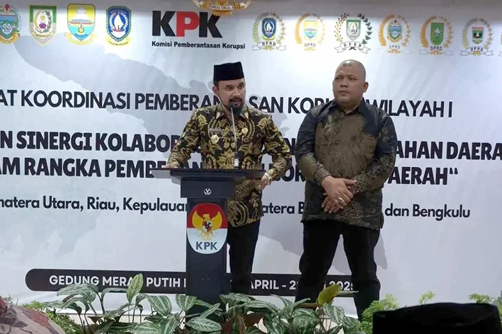 Bupati Aceh Timur temui KPK