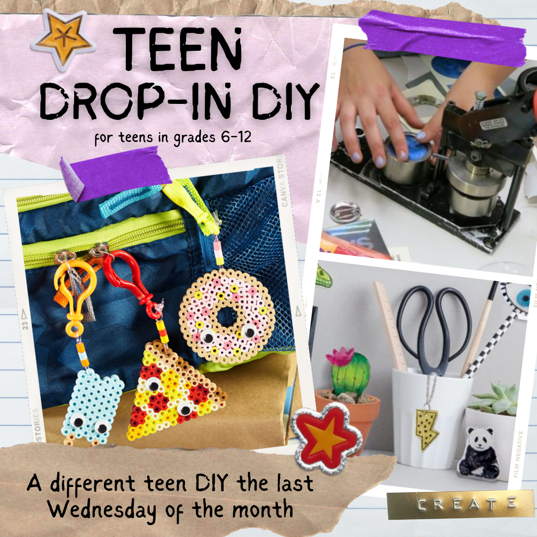 Teen Crafts and Events for January