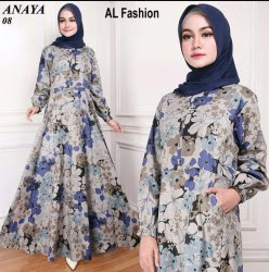 Gamis remaja simple tapi elegan