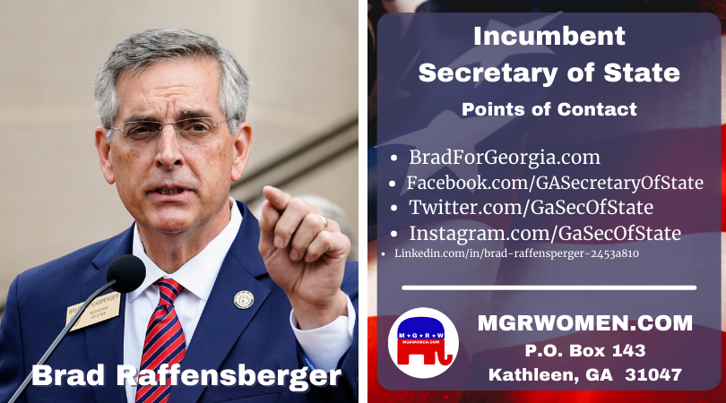 Brad Raffensberger seeks re-election for Georgia Secretary of State