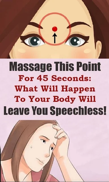 Massage This Point For 45 Seconds: What Will Happen To Your Body Will Leave You Speechless