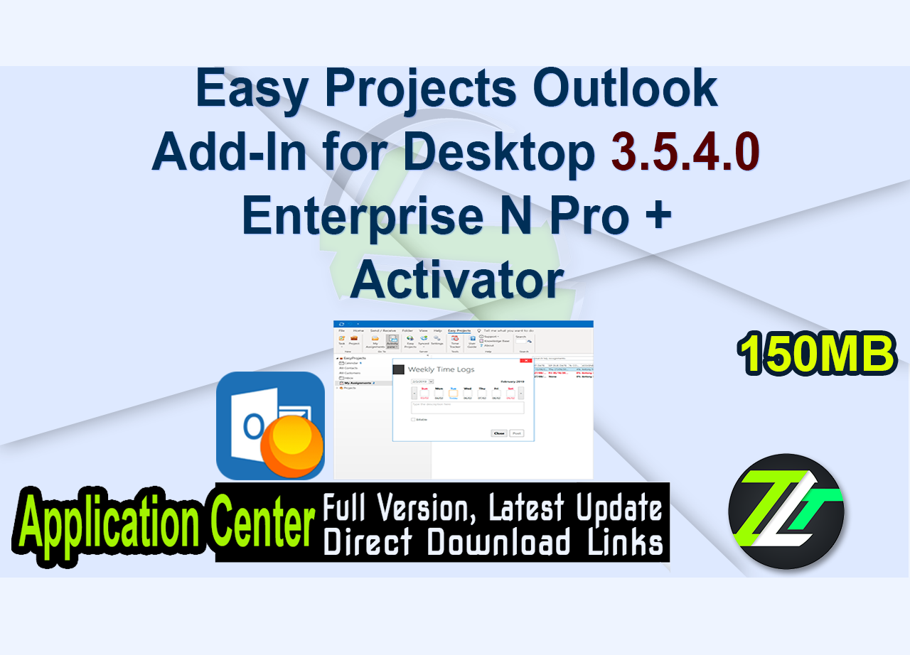 Easy Projects Outlook Add-In for Desktop 3.5.4.0 Enterprise N Pro + Activator