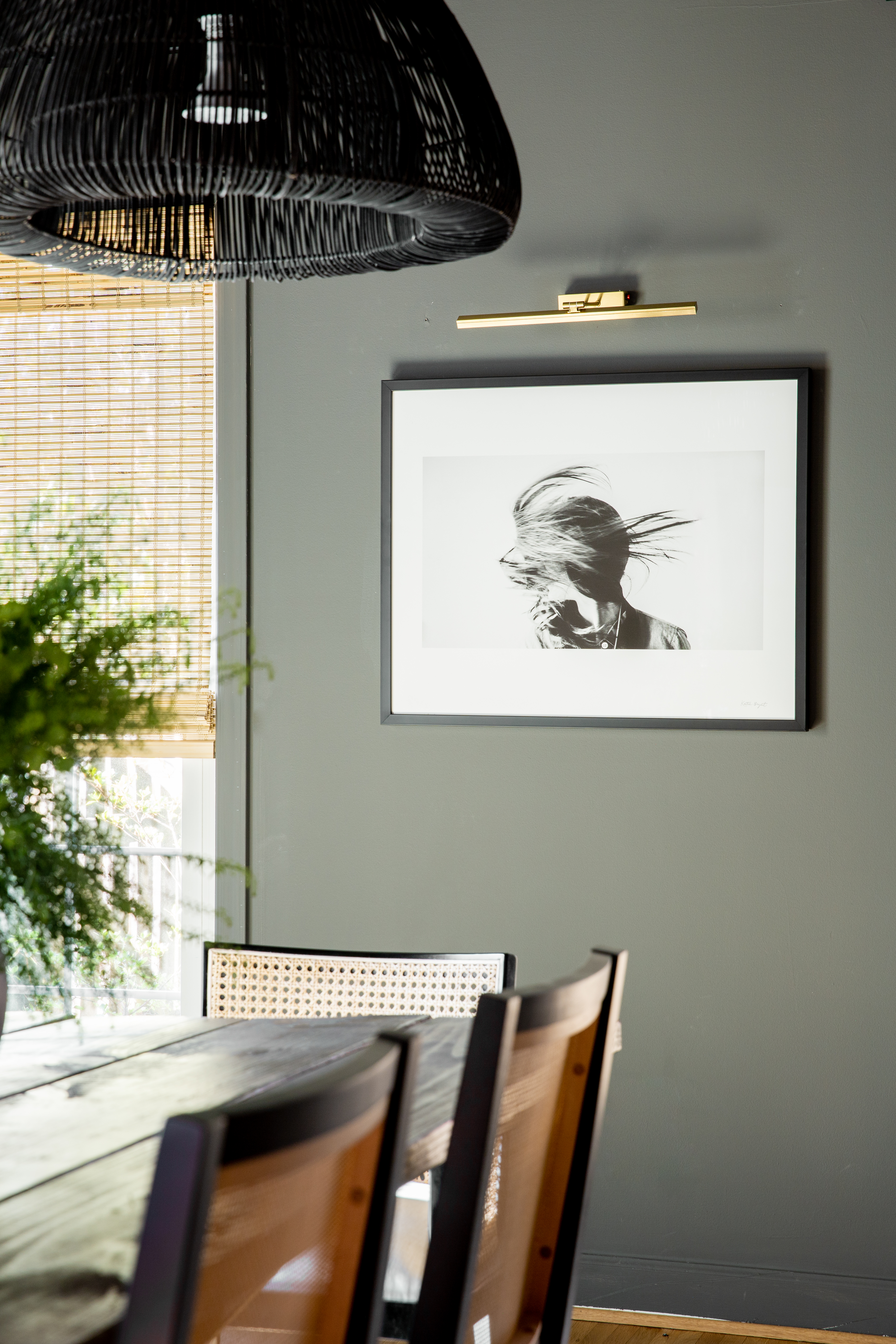 Dining Room Before and After: A Moody, Transitional Dining Space