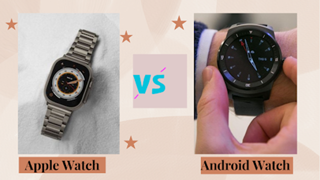 What is difference between apple watch and android watch?