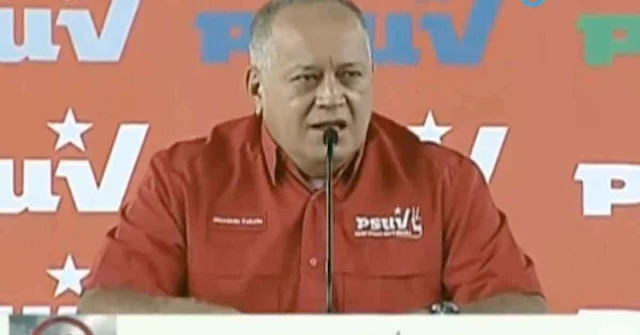 Diosdado Cabello pide la lista de quienes firmen para pedir un referéndum contra Maduro