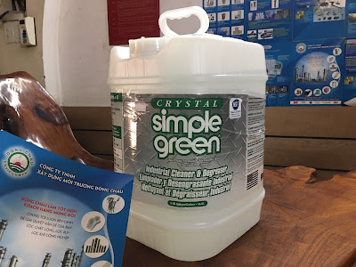 Simple Green Crystal 18.9 lít Bình tẩy dầu mỡ công nghiệp