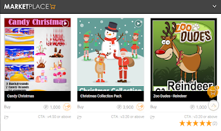 Reallusion Marketplace search 'Christmas'.