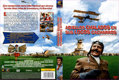 Carátula dvd: Aquellos chalados en sus locos cacharros (1965)