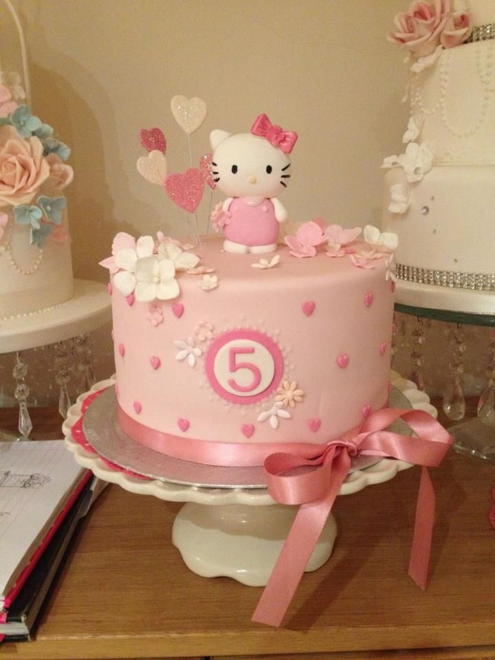 pictures of hello kitty cake