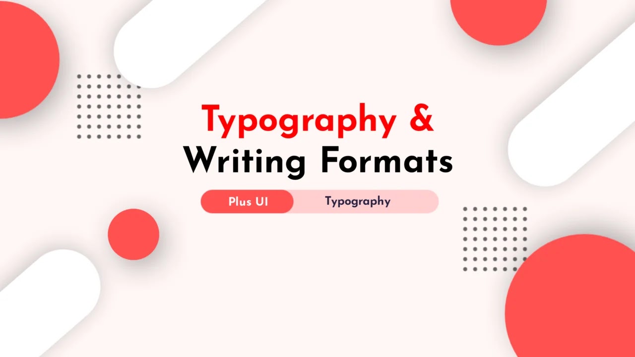 All Style Typography and Format Posts
