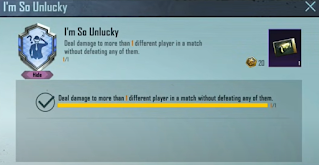 im so unlucky  hidden achievement