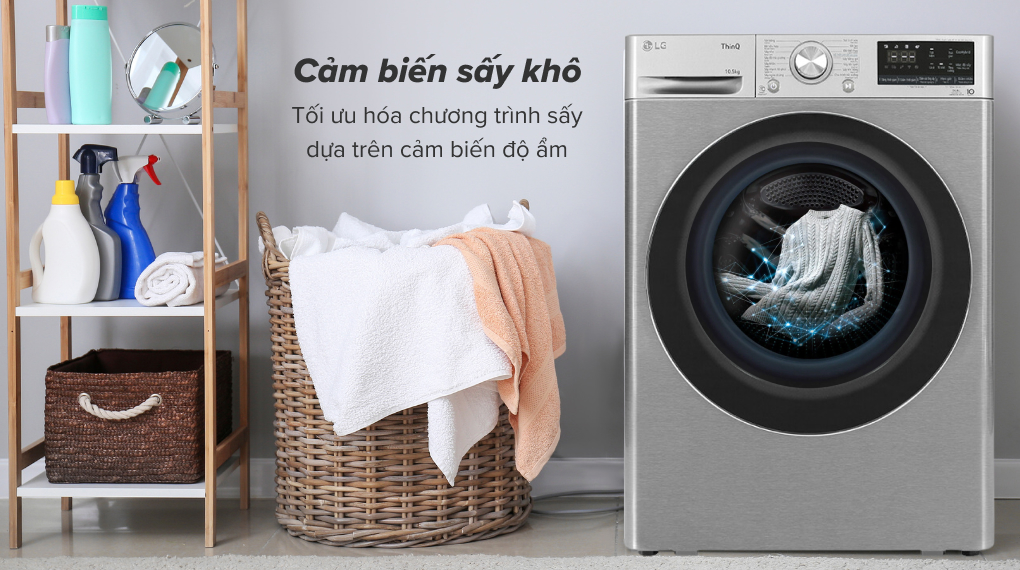 Máy sấy bơm nhiệt LG 10.5 Kg DVHP50P - Công nghệ