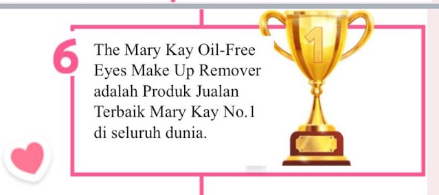 Aku Jatuh Cinta Dengan Oil Free Make Up Remover Mary Kay Ni