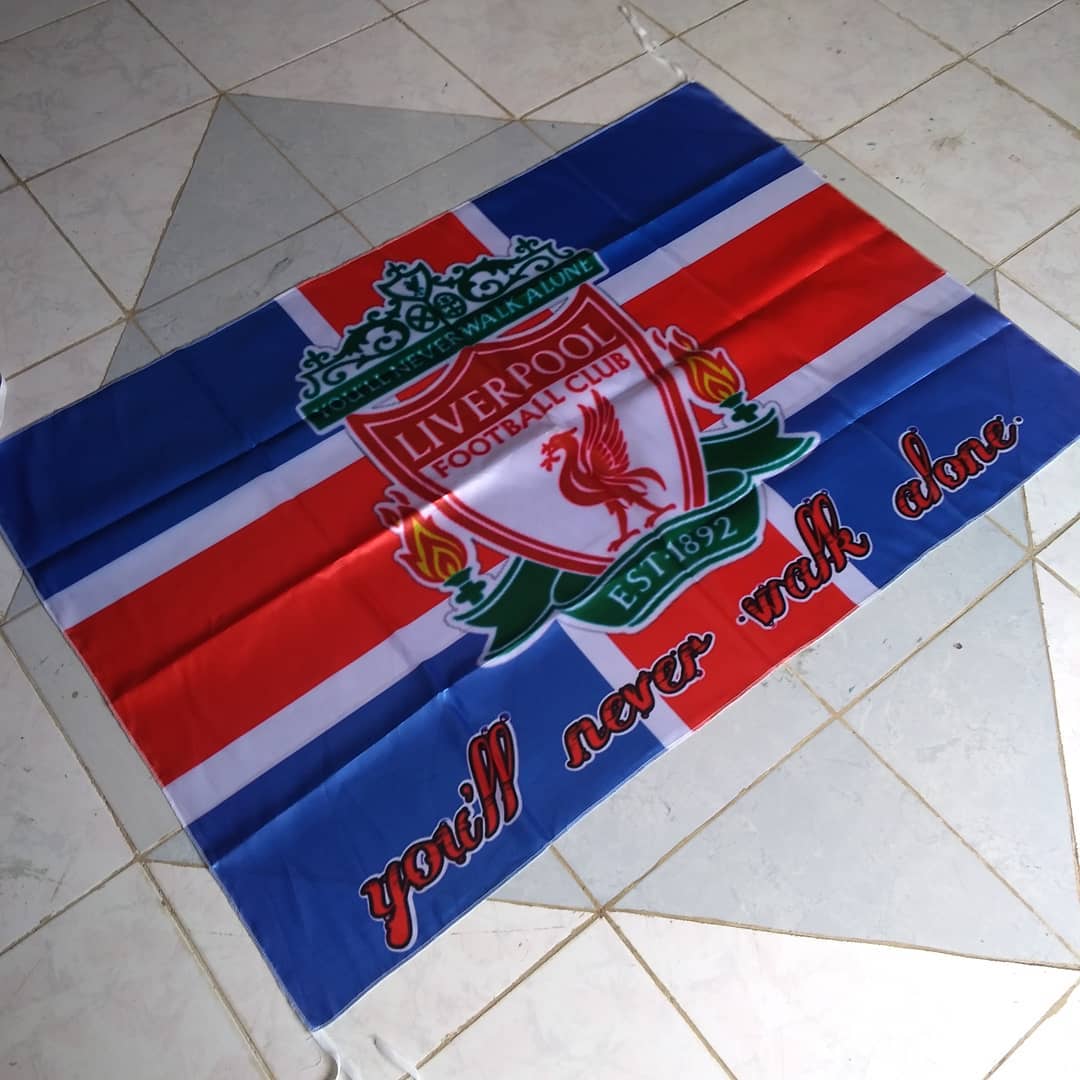 contoh bendera kain teteron cotton 3