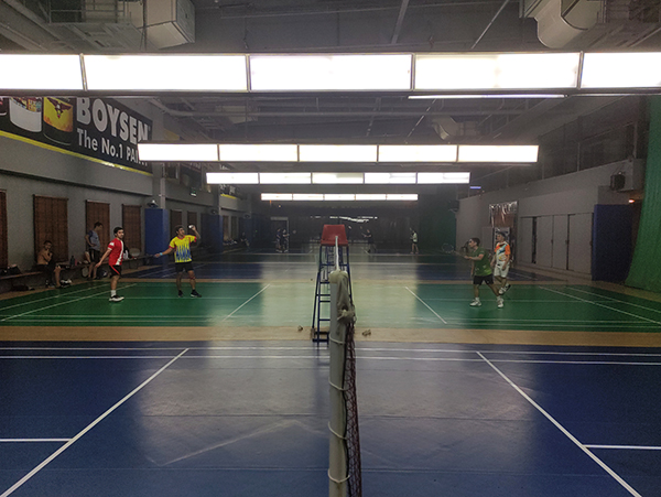 Upper Deck badminton