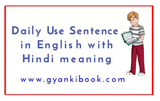 Daily Use English Sentences In Hindi And English