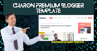 Charon Premium Blogger Template Free Download