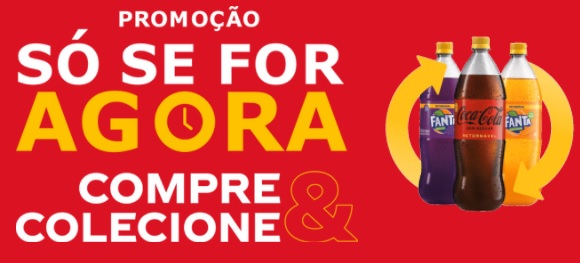 Promoção só se for agora Coca-Cola retornável