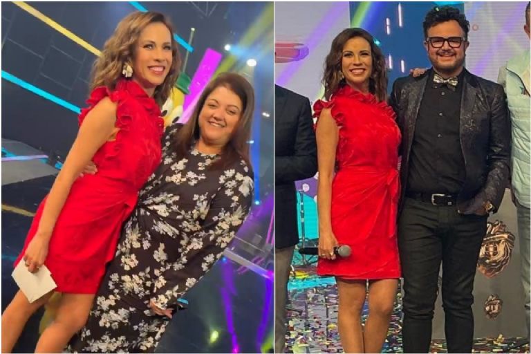 Ingrid Coronado da cátedra de estilo con el vestido rojo perfecto