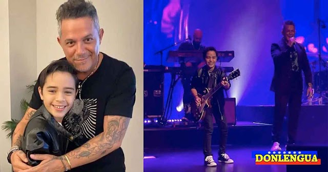 Niño venezolano de 11 años se convierte en el guitarrista de Alejandro Sanz en un concierto