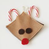Rudolph Candy Cane Ornament step 5