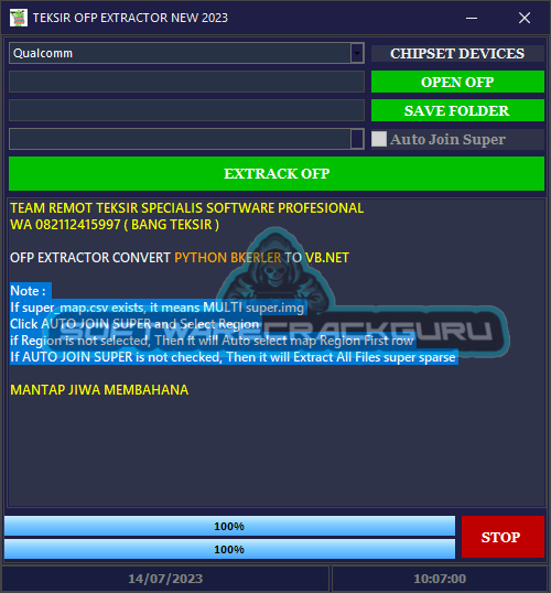 Download TEKSIR OFP EXTRACTOR NEW 2023 Tool (FREE)