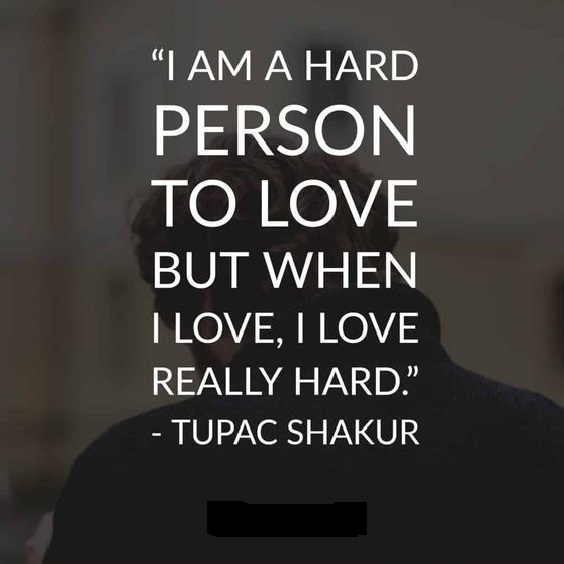 tupac quotes about love