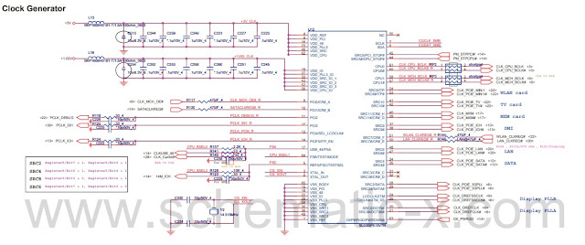 Acer Aspire 5739G NoteBook Motherboard Schematic Circuit Diagram