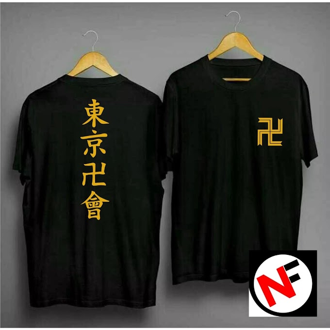 [ new121990.th ] เสื้อยืด พิมพ์ลายอนิเมะ Tokyo revengers Sano manjiro draken สําหรับผู้ชาย