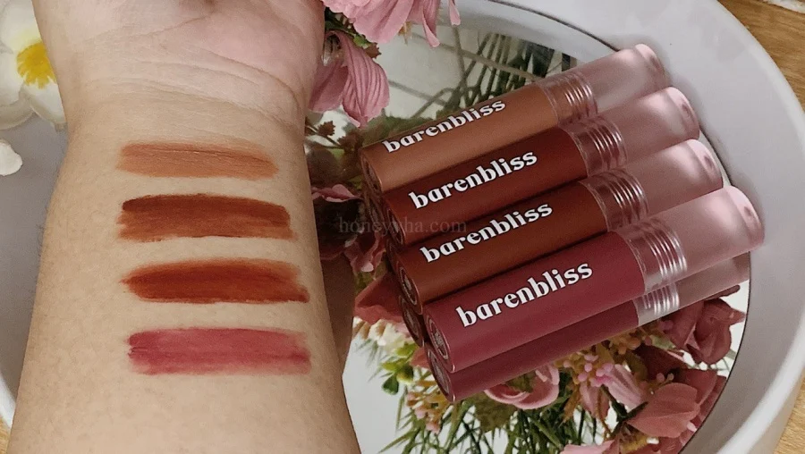 barenbliss Cherry Makes Cheerful Lip Velvet