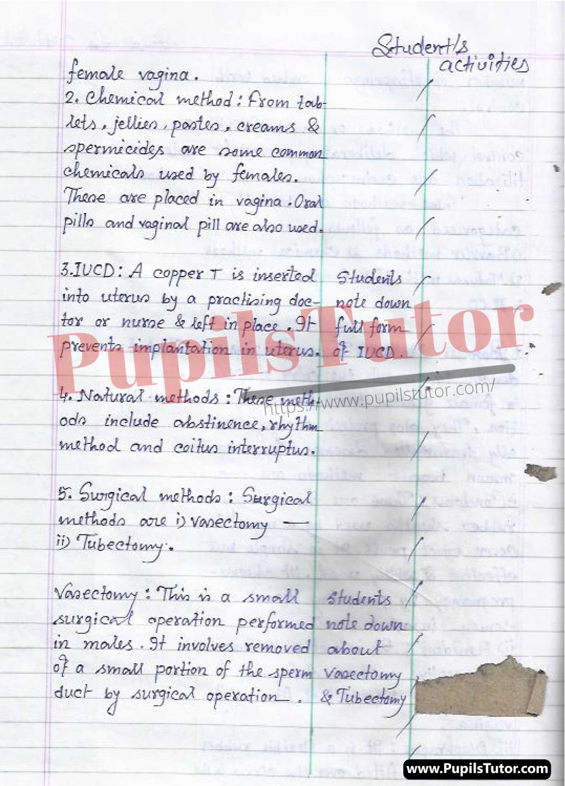 BED, DELED, BTC, BSTC, M.ED, DED And NIOS Teaching Of Social Science, General Science And Biological Science Innovative Digital Lesson Plan Format On Population Control Topic For Class 4th 5th 6th 7th 8th 9th, 10th, 11th, 12th  – [Page And Photo 4] – pupilstutor.com