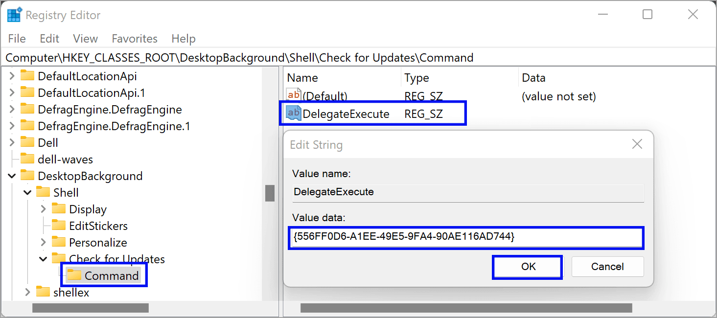 Registry-Editor-DelegateExecute-value-change