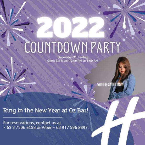 Holiday Inn & Suites Makati 2022 Countdown Party