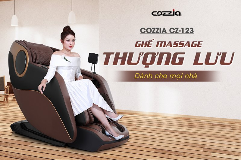 Ghế Massage Cozzia CZ-123 - ảnh 2