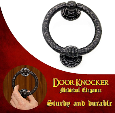 antique cast iron door knocker