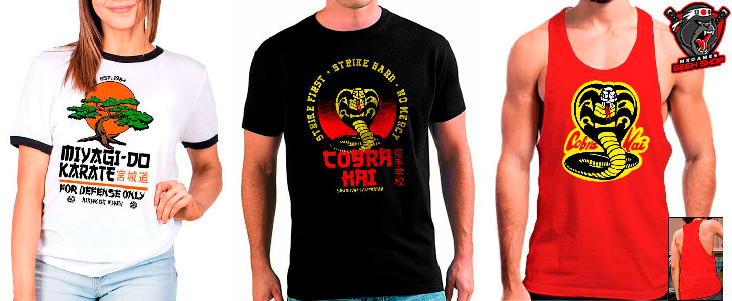 Camisetas Cobra Kai