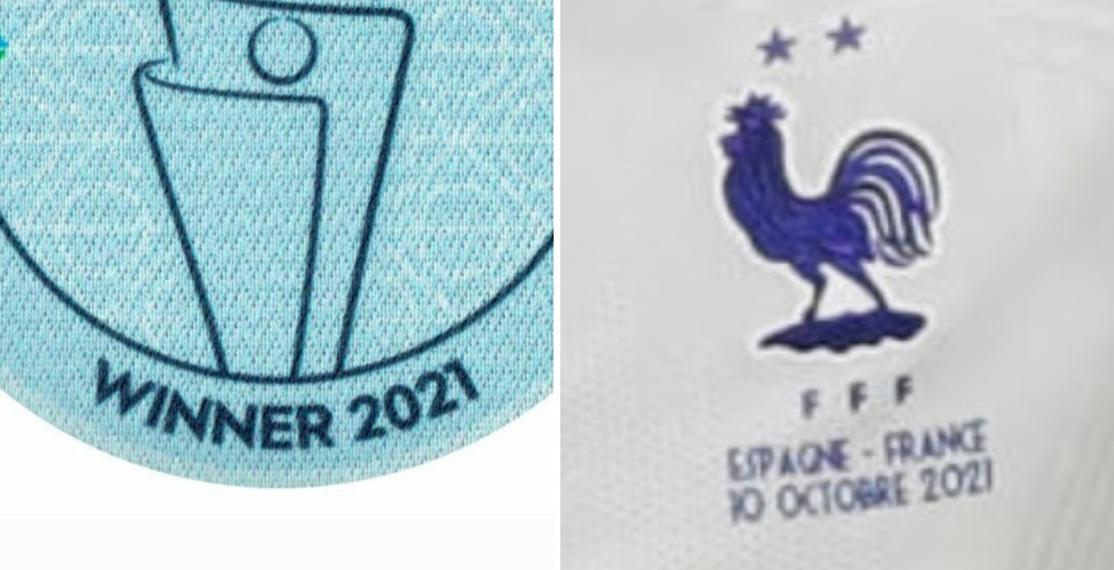 18-19/2020-2021 France UEFA Nation league Soccer Football jersey Patch  Badge set
