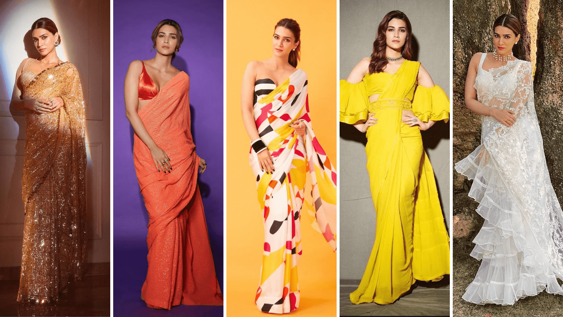 Kriti Sanon's Saree Style Inspiration for 2023: Get Ready to Slay!