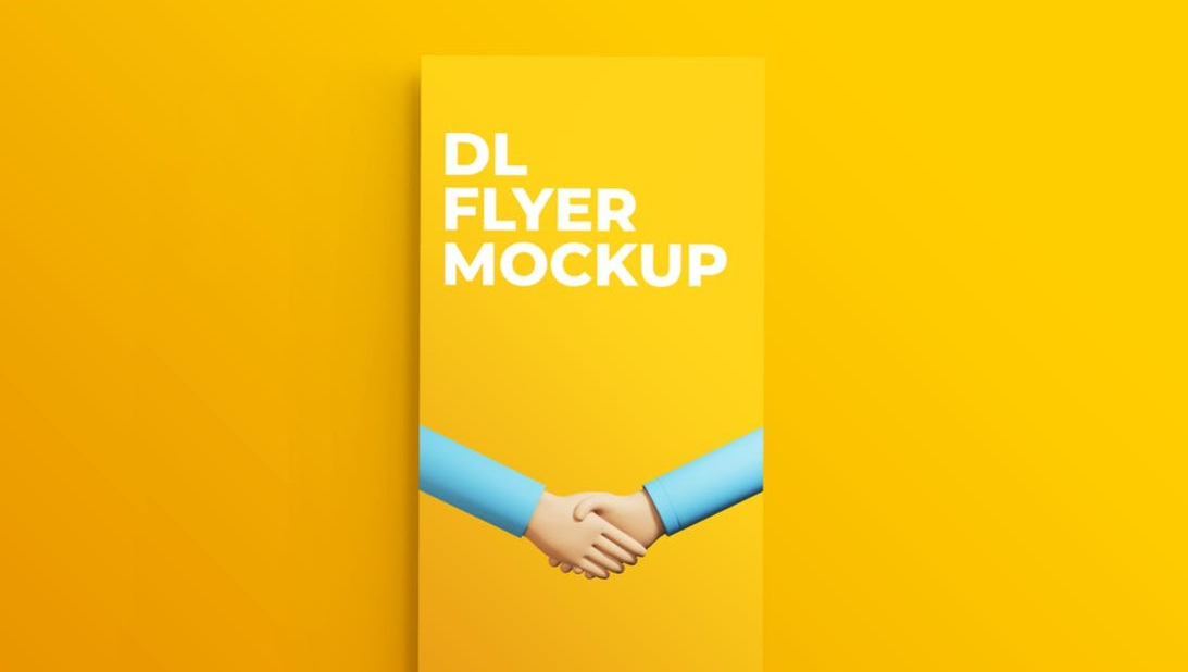 DL Flyer Mockup