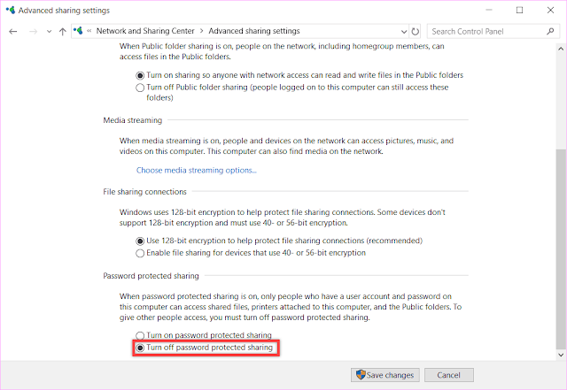 Cara Menghapus Password Windows 10 Menggunakan Sharing di Laptop