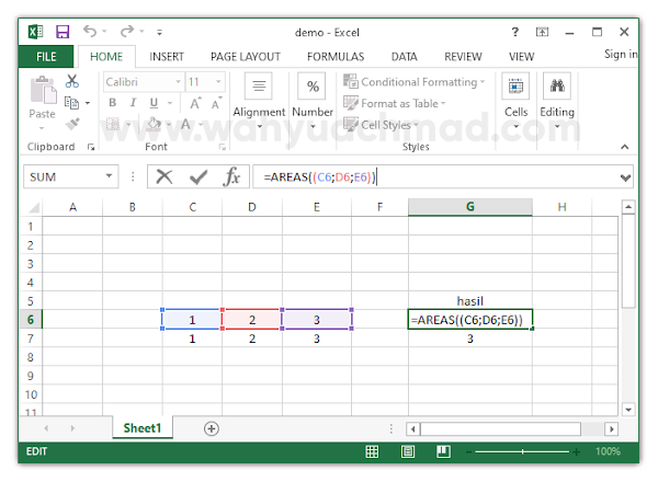 Gambar Kumpulan Rumus Excel Lengkap dan Fungsinya untuk Pemula