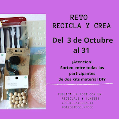 Reto Recicla y Crea - 3 a 31 de Octubre 2023
