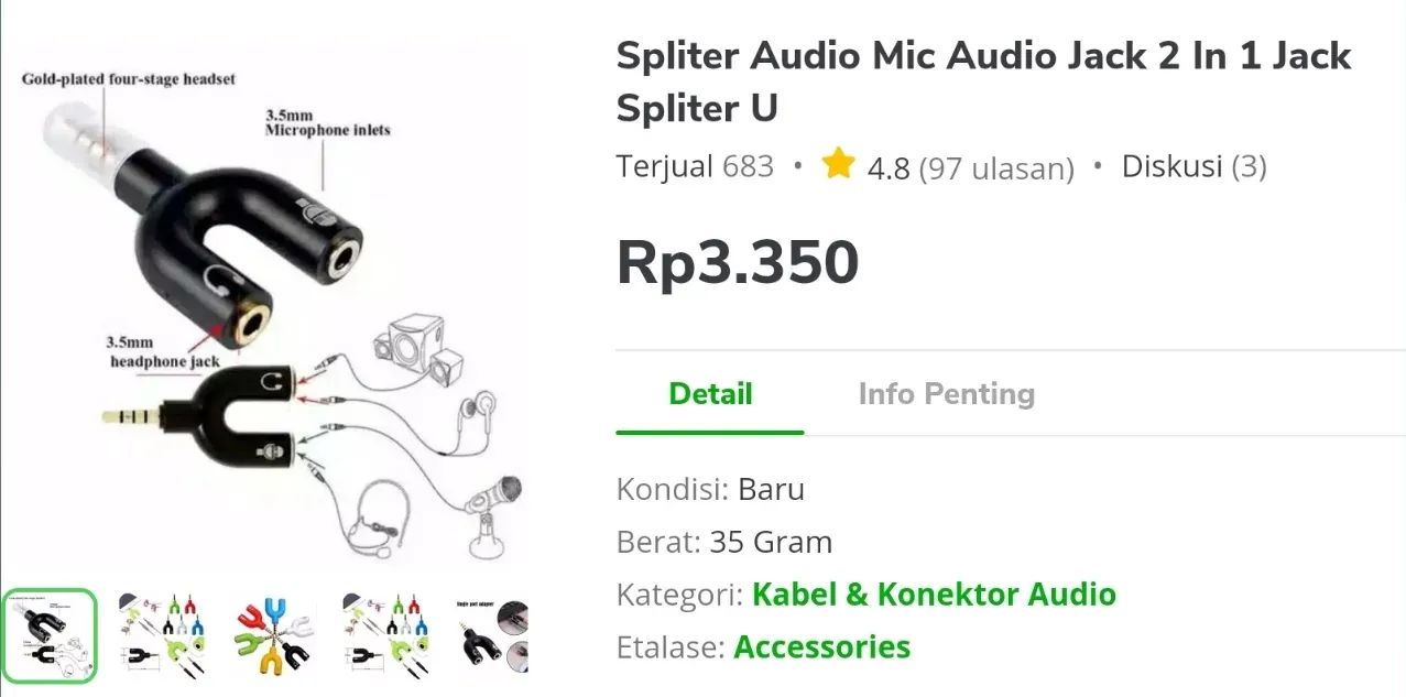 gambar spliter audio