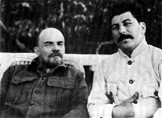 Vladimir Lenin ve Jozef Stalin, (1 Eylül 1922)