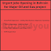 Urgent Jobs Opening in Bahrain for Major Oil and Gas project